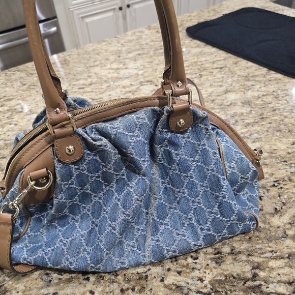 Gucci Boston Sukey Denim Bag - Picture 10 of 15